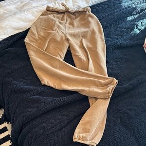 Joah Brown oversized Tan Lounge Pants